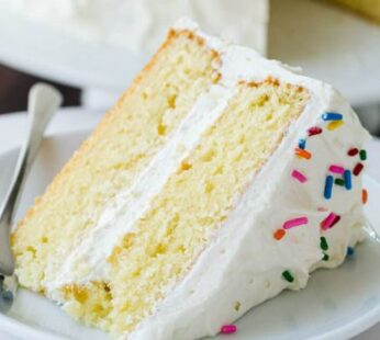 10 Inch Vanilla Cake