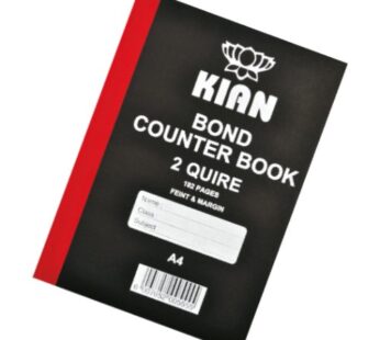 Kian  2 Quire Counter Book