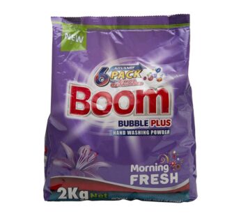 Boom Bubble Plus Hand Washing Powder Morning Fresh 2kg