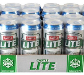 Castle Lite Pints??340mlx24 (Available At Okmart Stores Only)