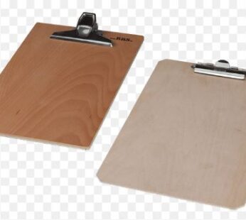 Clip Board Wooden A4
