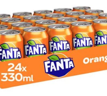Fanta  Cans  330ml X 24  (Available At Okmart Only)