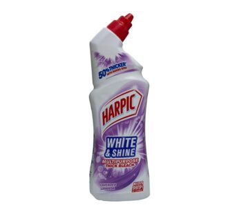 Harpic White & Shine Multipurpose Thick Bleach Lavender 500ml6
