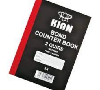 Kian 2 Quire Counterbook Bond