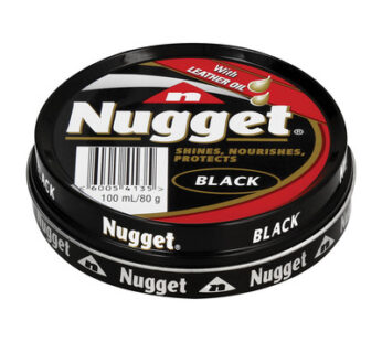 Nugget Black Shoe Polish 100ml