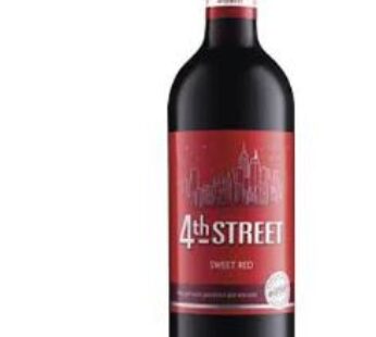 4th Street Sweet Red Wine 750ml By 6 (Case)