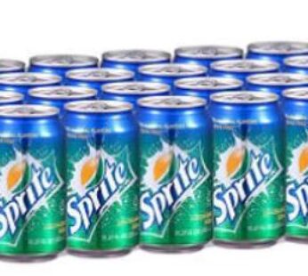 Sprite  Cans  330ml X 24   (Available At Okmart Only)