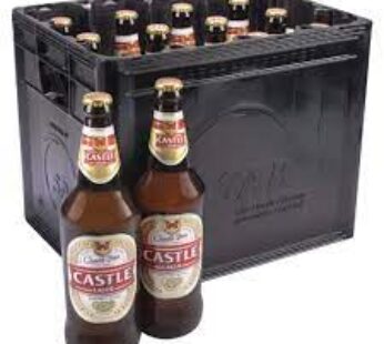 Castle 750ml X12 Quarts (Contents Only)(Available In Okmart Stores Only)