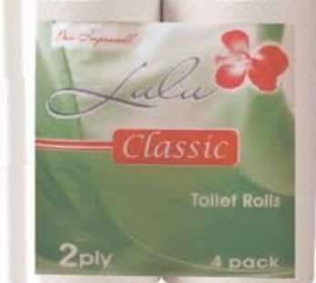 Lulu Classic 2ply Toilet Rolls 4s