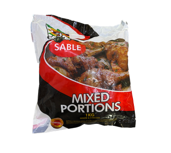 Sable Chicken Mixed Portions 1kg