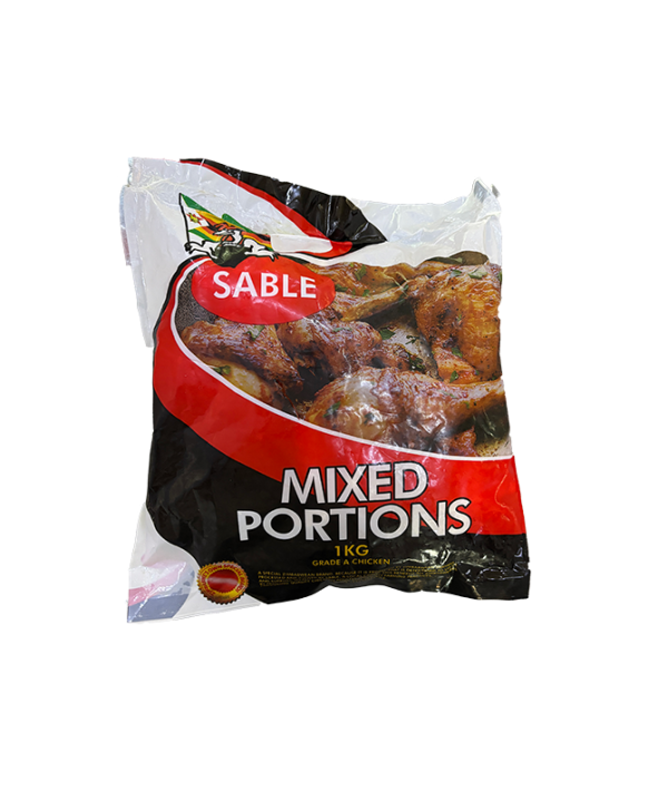 Sable Chicken Mixed Portions 1kg