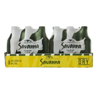 Savanna Dry 330ml Nrb By 24 Units (Case)