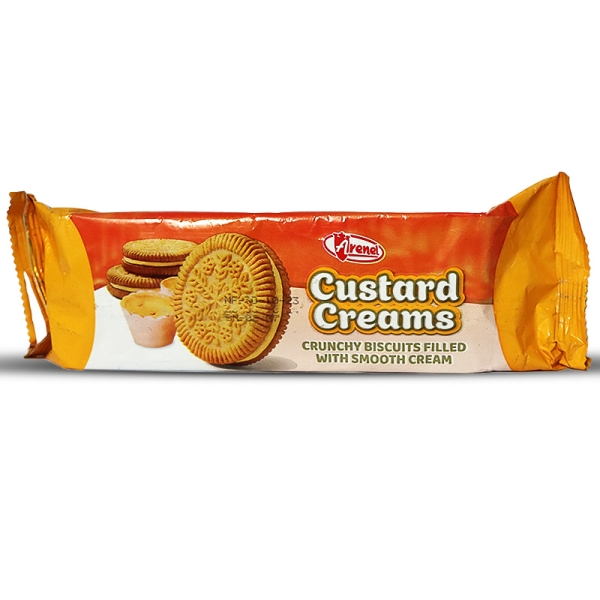 Arenel custard cream 125g