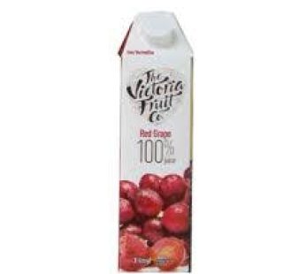 Victoria Fruit Juice 1l Red Grape.