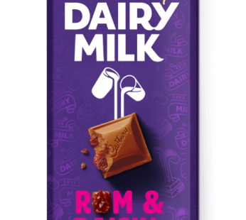 CADBURY RUM AND RAISIN 80G