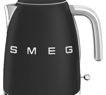 Smeg Retro Black Kettle Each