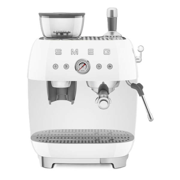 Smeg White Retro Manual Espresso Coffee Machine Each